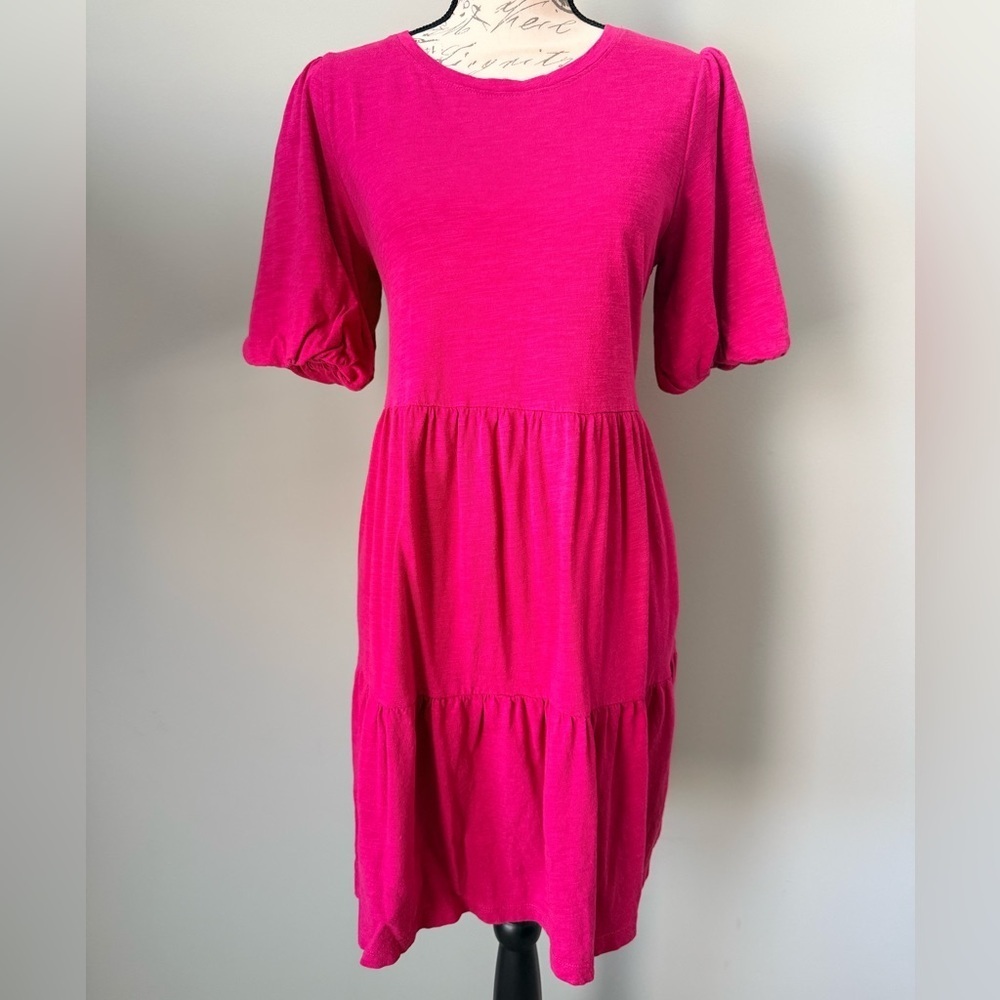 Sanctuary Pink Tiered Dress
